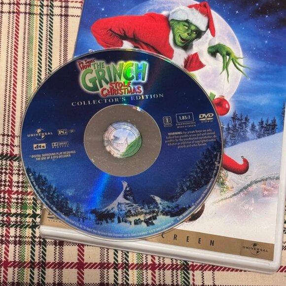 Collector's Edition DVD 2000 Movie Dr. Seuss' How the Grinch Stole Christmas - Picture 6 of 8